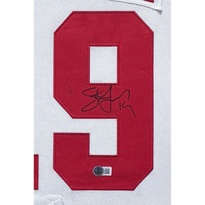 Steve Yzerman Framed Signed Jersey Beckett COA Autographed Detroit Red Wings