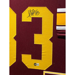 Marcus Allen Framed Signed Jersey Beckett Autographed USC Southern California