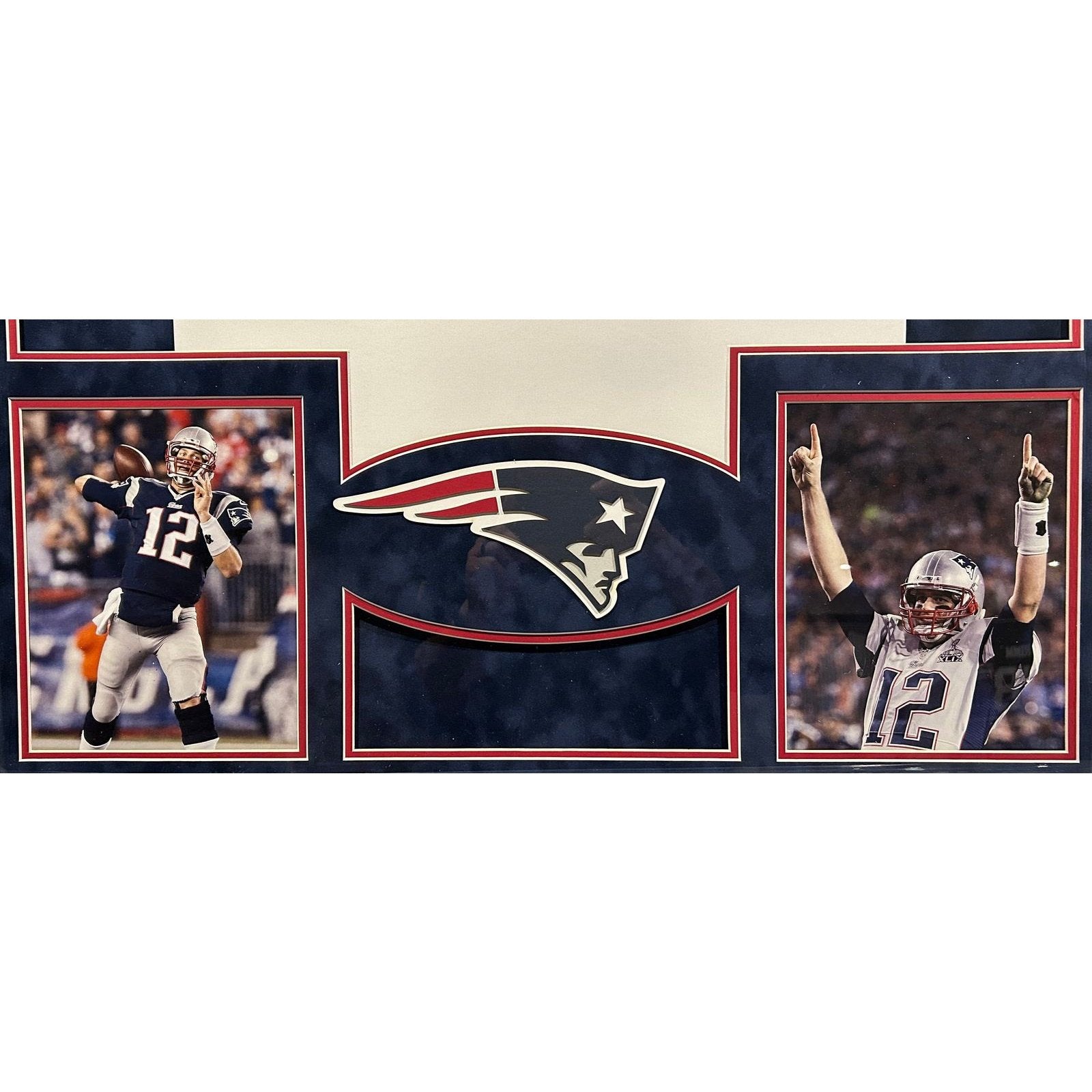 Tom Brady Framed Signed Jersey Fanatics New England Patriots Autograph