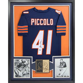 James Caan Signed Framed Brian's Song Jersey Autographed Beckett Piccolo