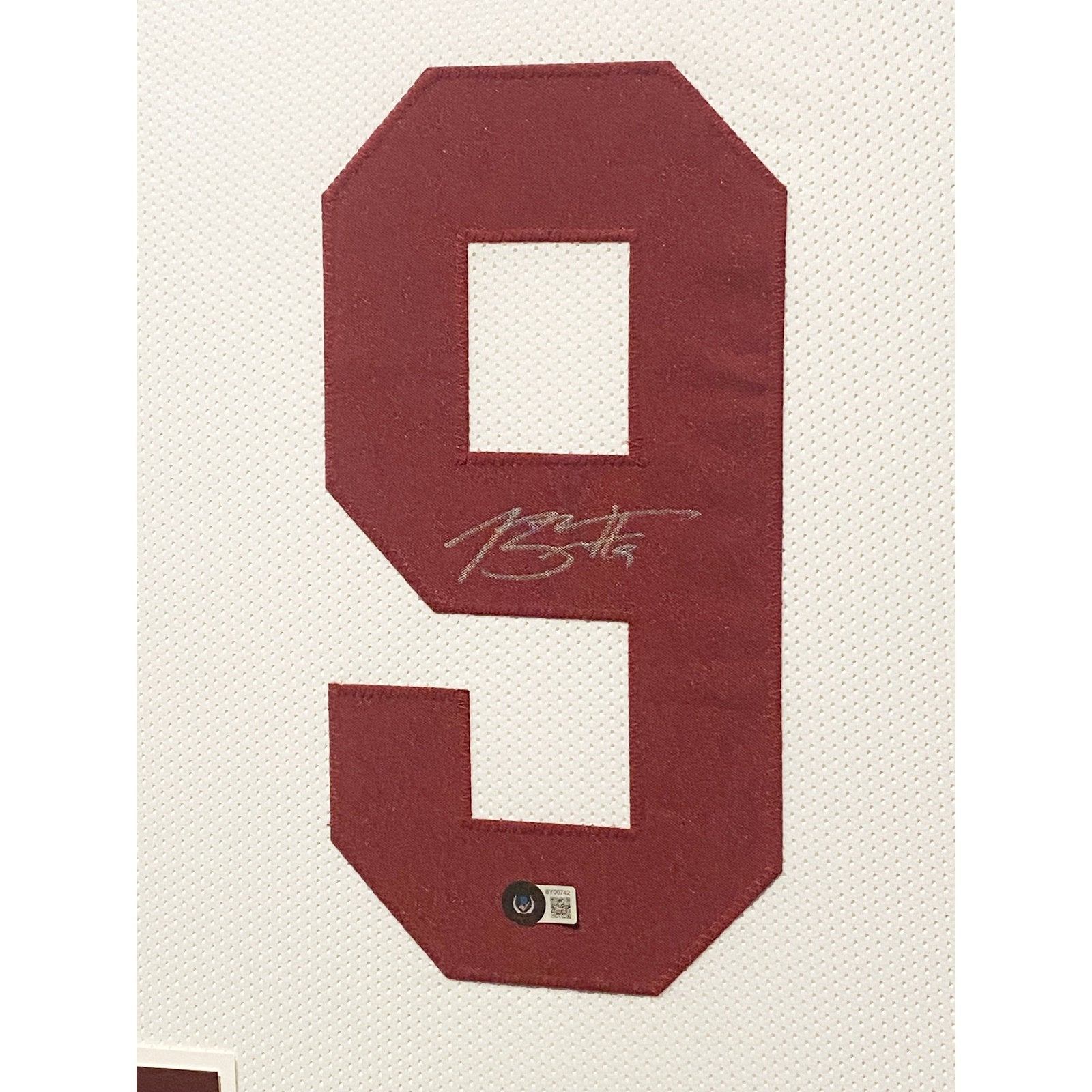 Bryce Young Signed Framed Jersey Beckett BAS Alabama MB2