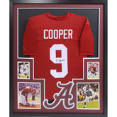 Amari Cooper Framed Signed Jersey PSA/DNA Autographed Alabama Crimson Tide