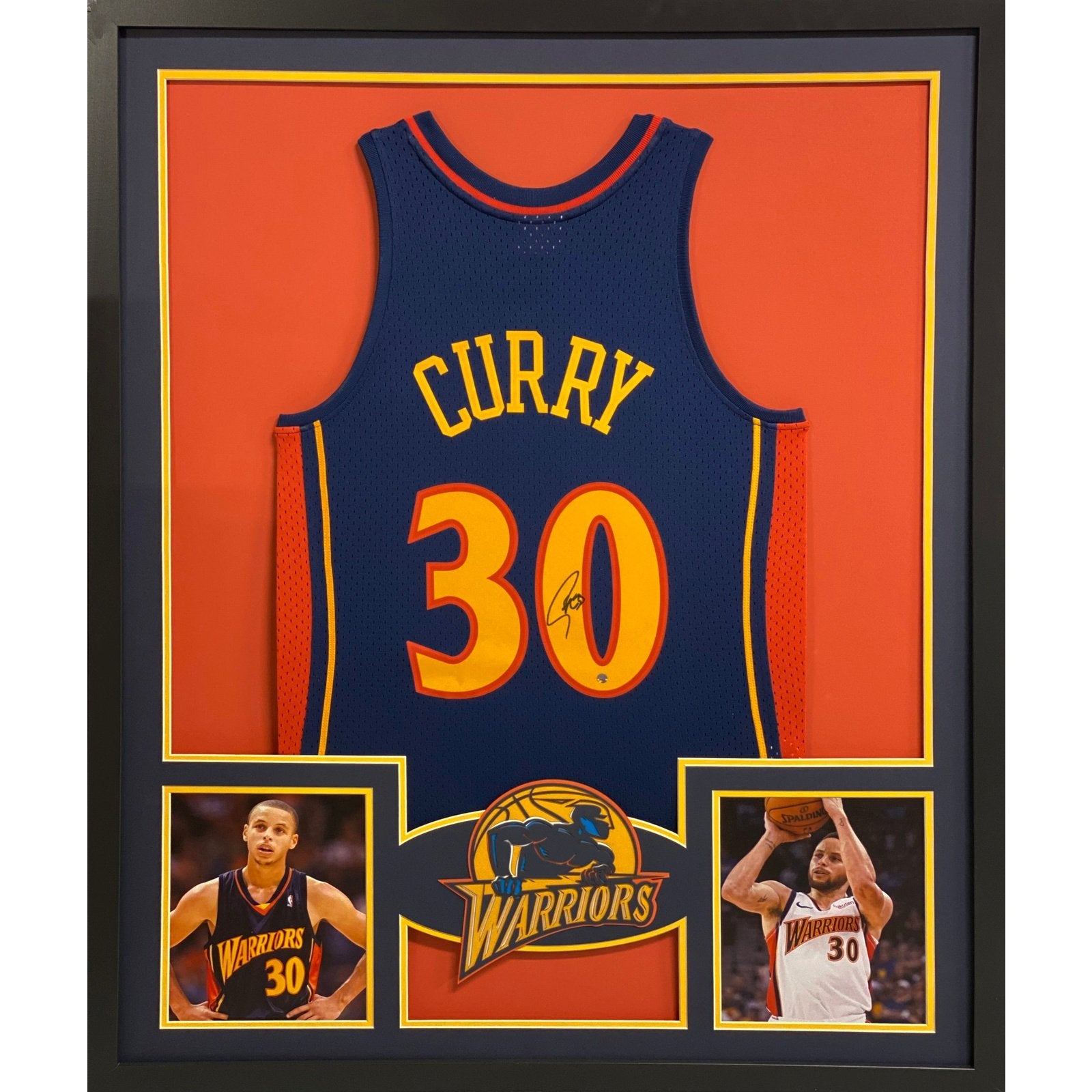 Warriors Curry rookie jersey