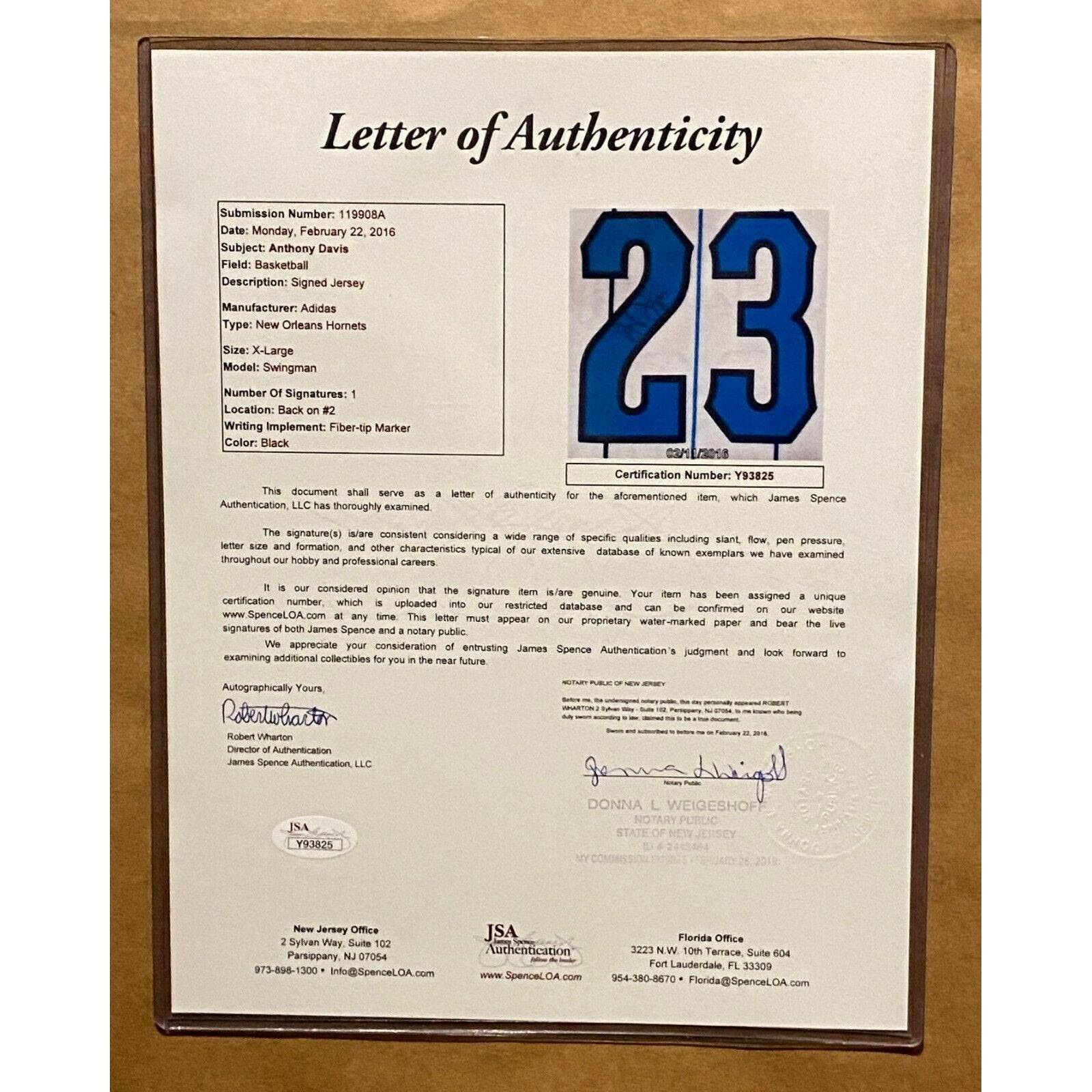 Luis Gonzalez Framed Jersey JSA Autographed Signed Arizona Diamondbacks