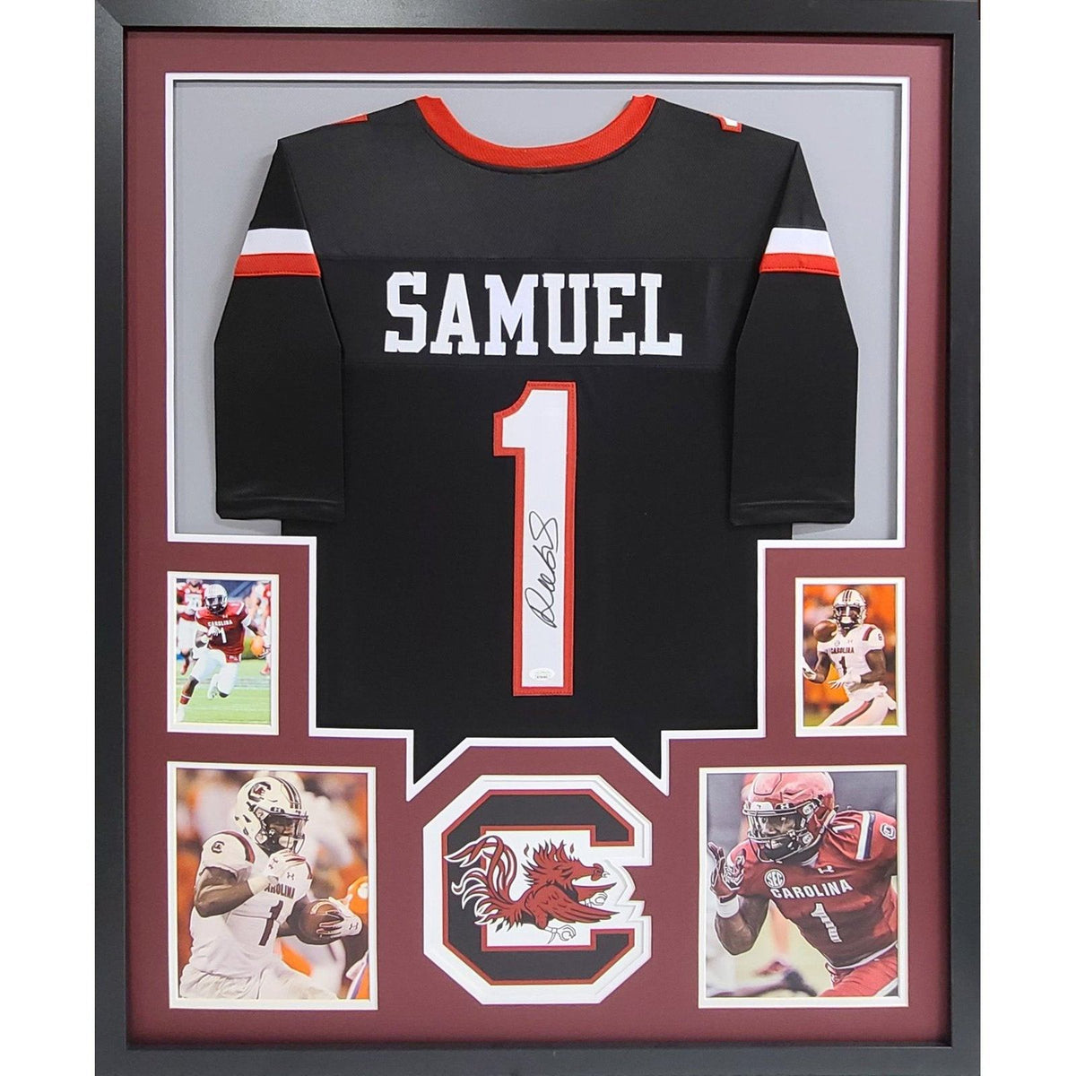 Deebo Samuel Framed Signed Jersey JSA Autographed USC South Carolina