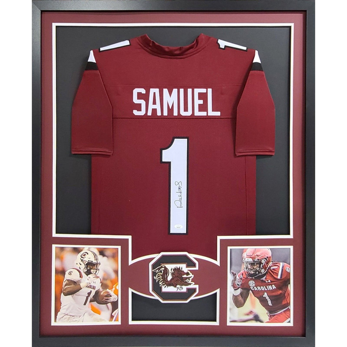 Deebo Samuel Framed Signed Jersey JSA Autographed USC South Carolina