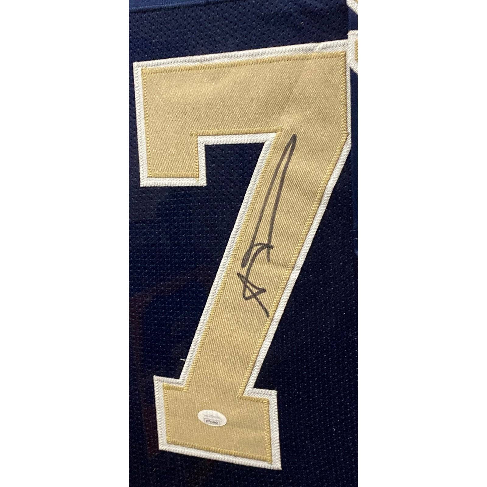 Aaron Donald Signed Framed Jersey JSA Autographed Los Angeles 