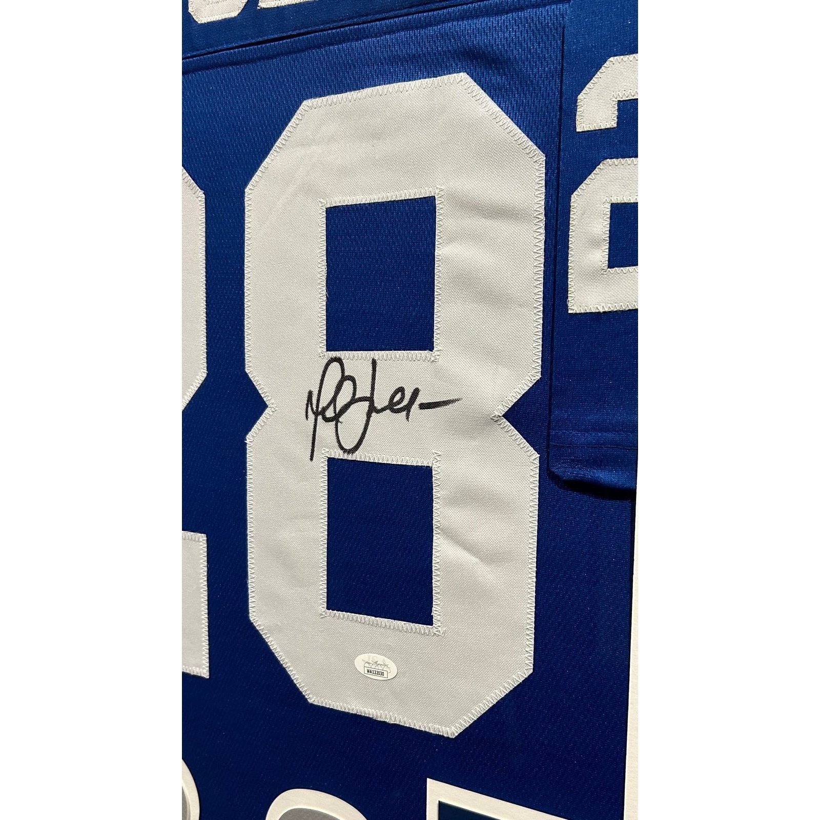 Marshall Faulk Framed Jersey JSA Autographed Signed Indianapolis Colts