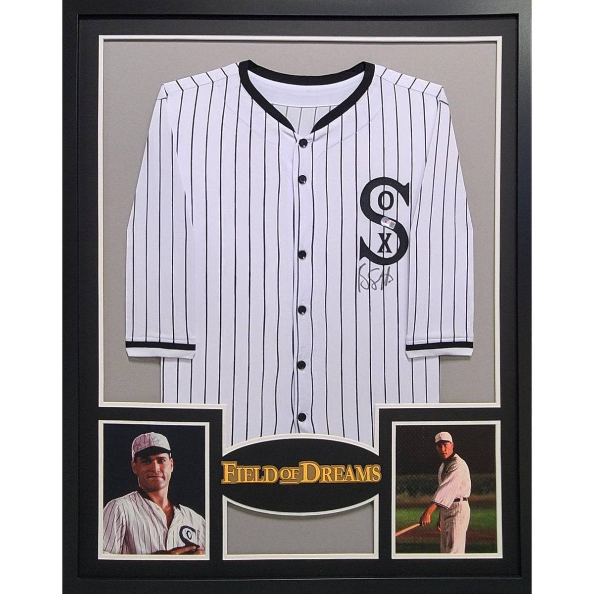 Ray Liotta Signed Framed Field Of Dreams Jersey Beckett BAS Autographed