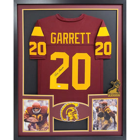 Mike Garrett Framed Signed Jersey PSA/DNA Autographed USC Southern California