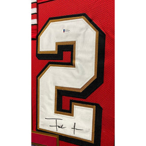 Frank Gore Framed Signed Jersey Beckett Autographed San Francisco 49ers