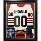 Chevy Chase Christmas Vacation Framed Jersey Beckett Autographed Signed Griswold