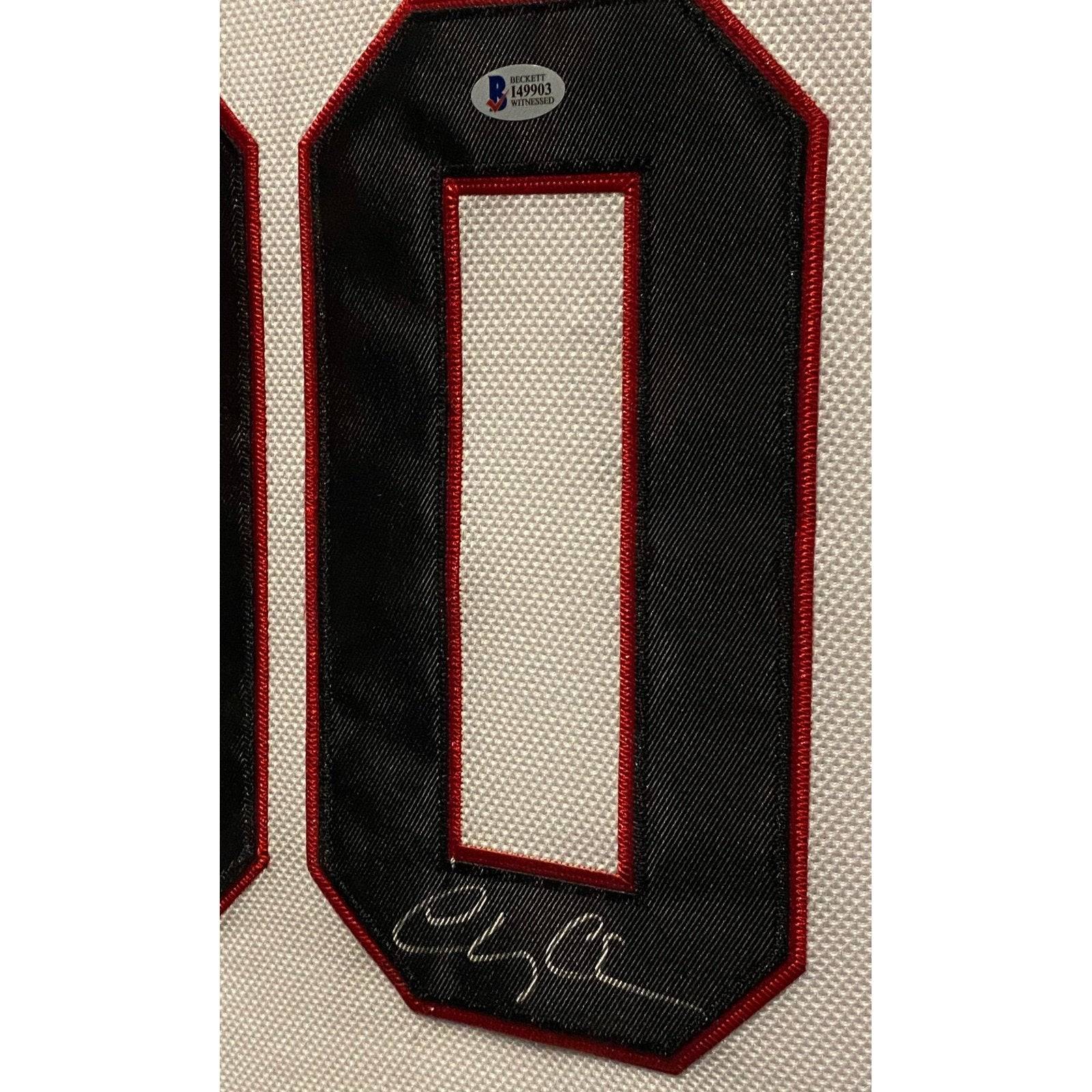 Chevy Chase Signed Blackhawks Griswold Jersey (Beckett COA