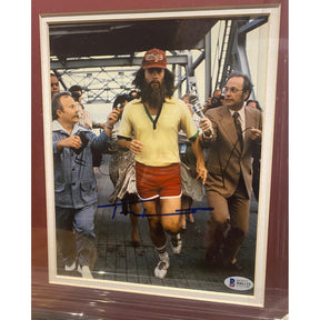 Forest Gump Framed Jersey PSA/DNA Tom Hanks Autographed 8x10 Photo Signed