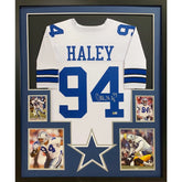 Charles Haley Signed Framed Jersey Beckett BAS Autographed Dallas Cowboys