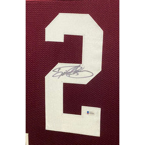 Derrick Henry Framed Signed Jersey Beckett Autographed Alabama Crimson Tide