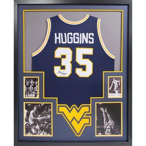 Bob Huggins Framed Signed West Virginia Jersey JSA Autographed