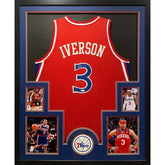 Allen Iverson Framed Jersey JSA Autographed Signed Philadelphia 76ers Sixers