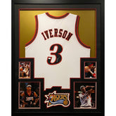 Allen Iverson Framed Jersey JSA Autographed Signed Philadelphia 76ers Sixers