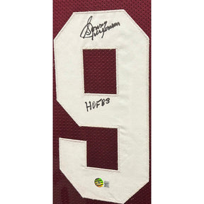 Sonny Jurgensen Framed Signed Jersey Beckett Autographed Washington Redskins