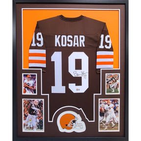 Bernie Kosar Signed Jersey JSA Autographed Cleveland Browns