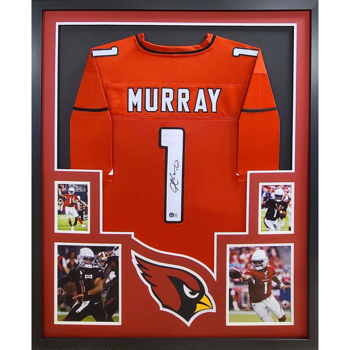 Kyler Murray Signed Framed Jersey Beckett Autographed Arizona Cardinals