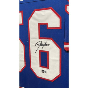 Lawrence Taylor Framed Jersey Beckett Autographed Signed New York Giants