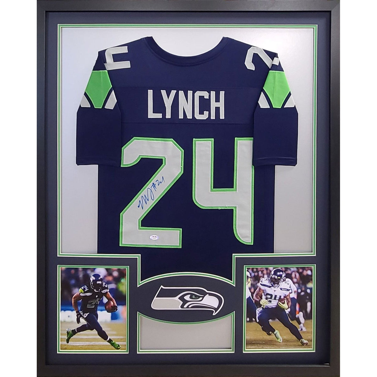 2014 Marshawn Lynch Game-Worn Jersey w/ Gloves Seahawks COA 100% Authentic  GRADE 19/20 - Memorabilia Expert