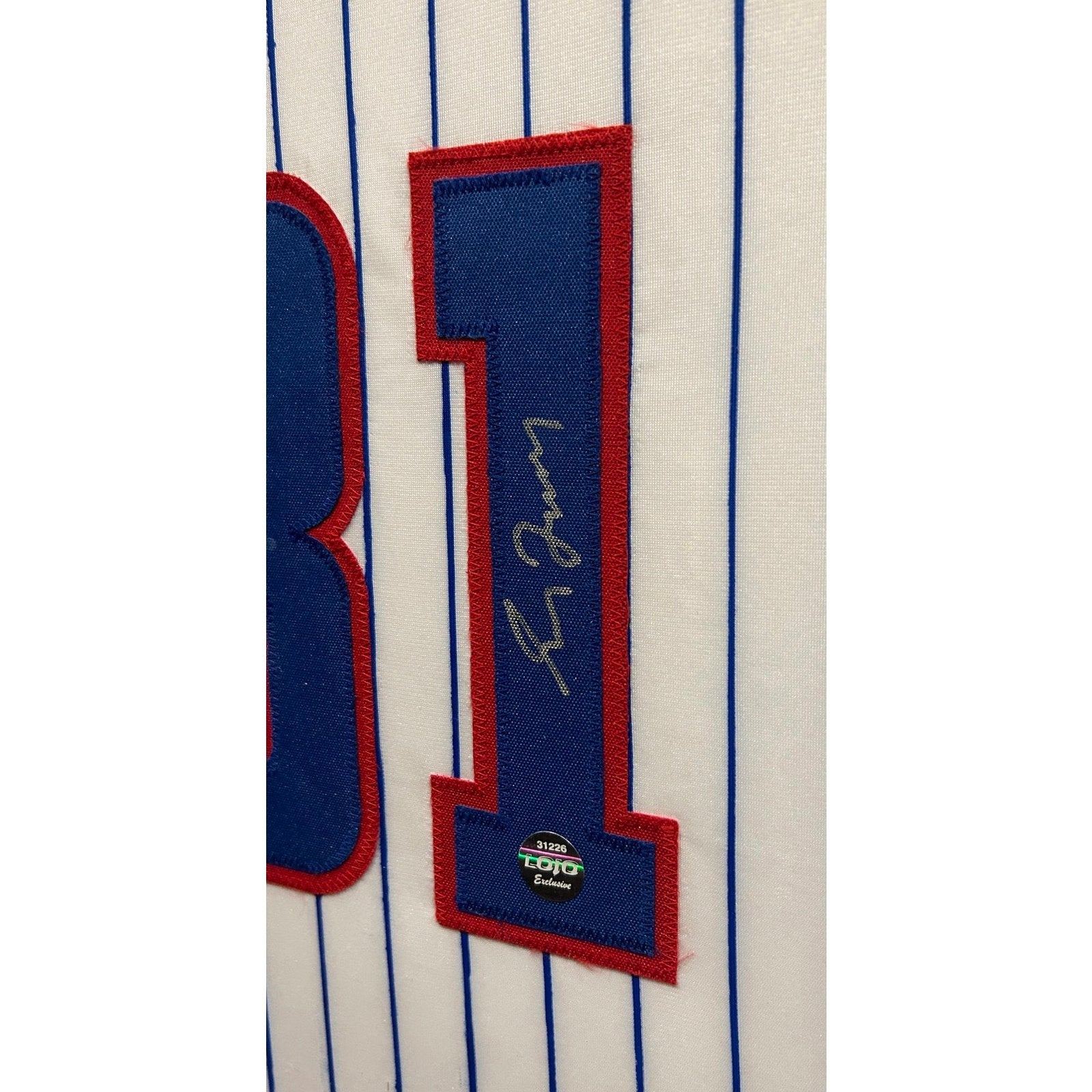 Greg Maddux Signed Autographed Chicago Cubs Baseball Jersey