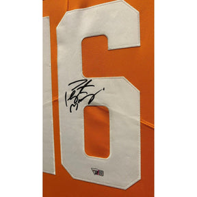 Peyton Manning Framed Signed Jersey Fanatics Tennessee Autographed Colts