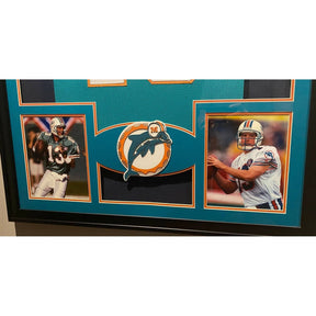 Dan Marino Framed Jersey JSA Autographed Signed Miami Dolphins Pitt HOF