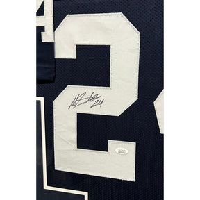 Miles Sanders Signed Framed Jersey JSA Autographed Penn State