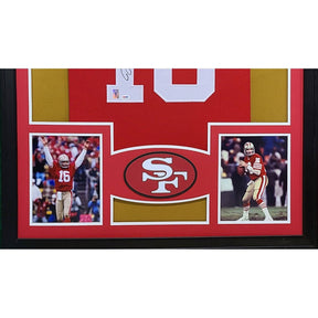 Joe Montana Framed Jersey PSA/DNA Autographed Signed San Francisco 49ers