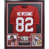 Ozzie Newsome Framed Signed Jersey Beckett Autographed Alabama