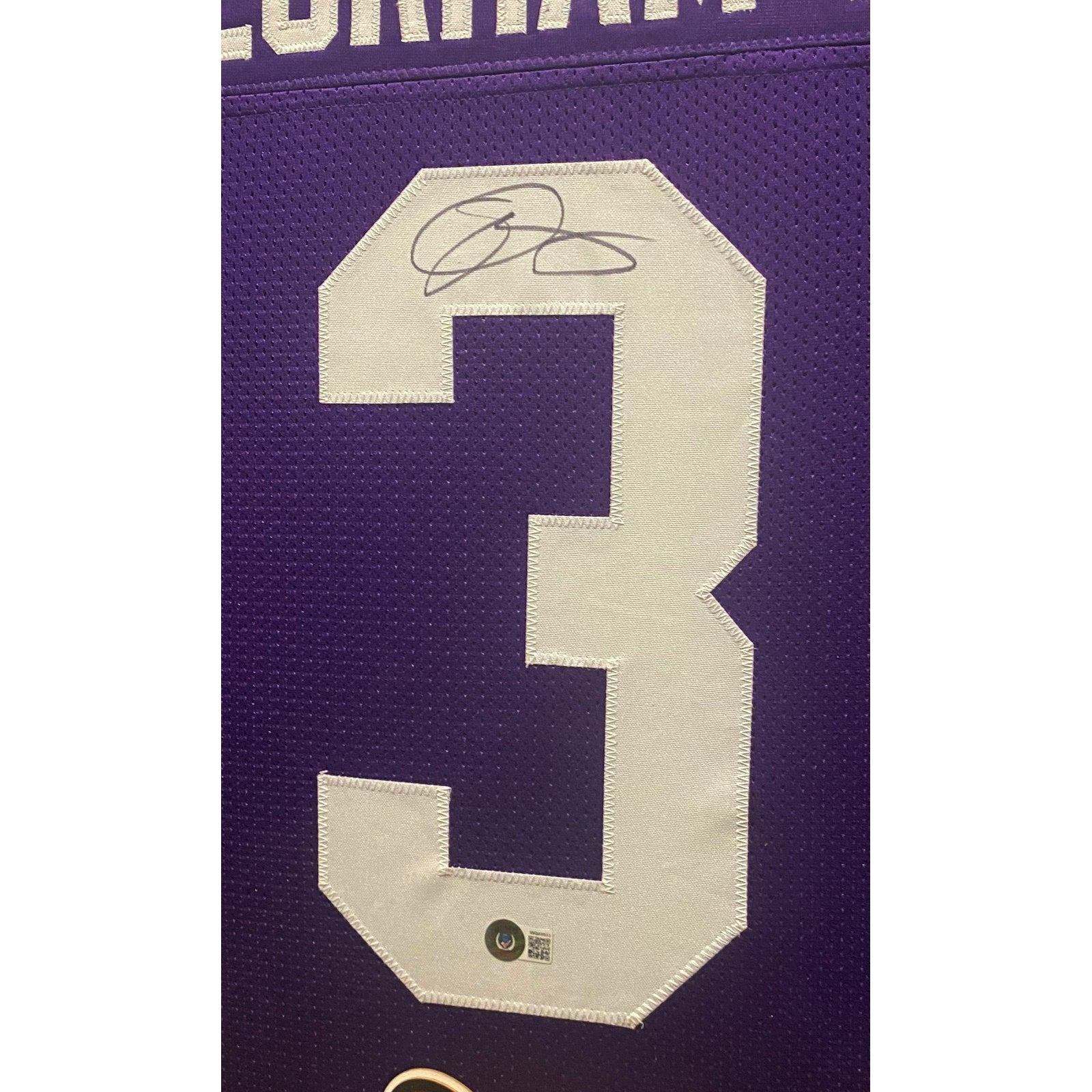 Odell Beckham Jr. Framed Signed Jersey Beckett Autographed LSU OBJ