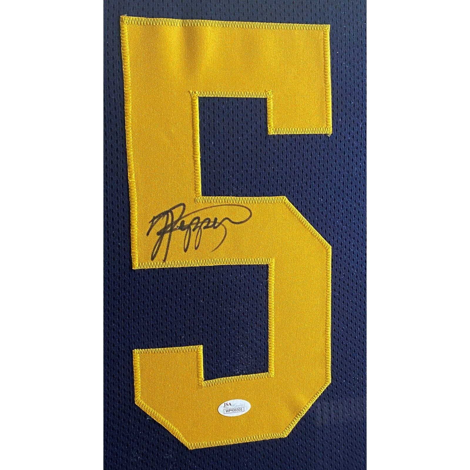 Jabrill Peppers Signed Framed Jersey JSA Autographed Michigan Wolverines