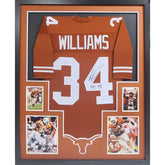 Ricky Williams Framed Signed Jersey PSA/DNA Autographed Texas Longhorns