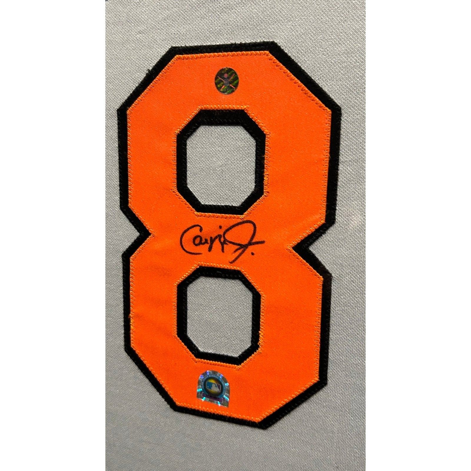 Cal Ripken Framed Signed Jersey MLB Authenticated Autographed Baltimor
