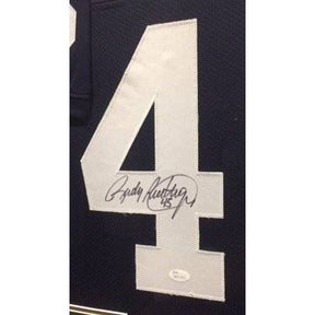 Rudy Ruettiger Framed Movie Jersey JSA Autographed Notre Dame