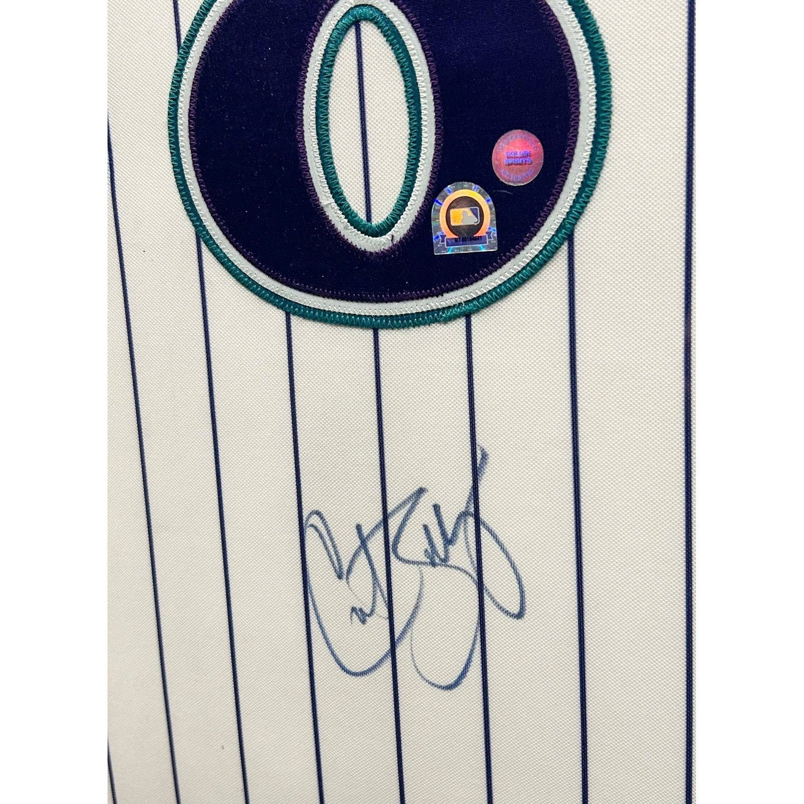 Autographed/Signed Curt Schilling Boston Blue Baseball Jersey JSA