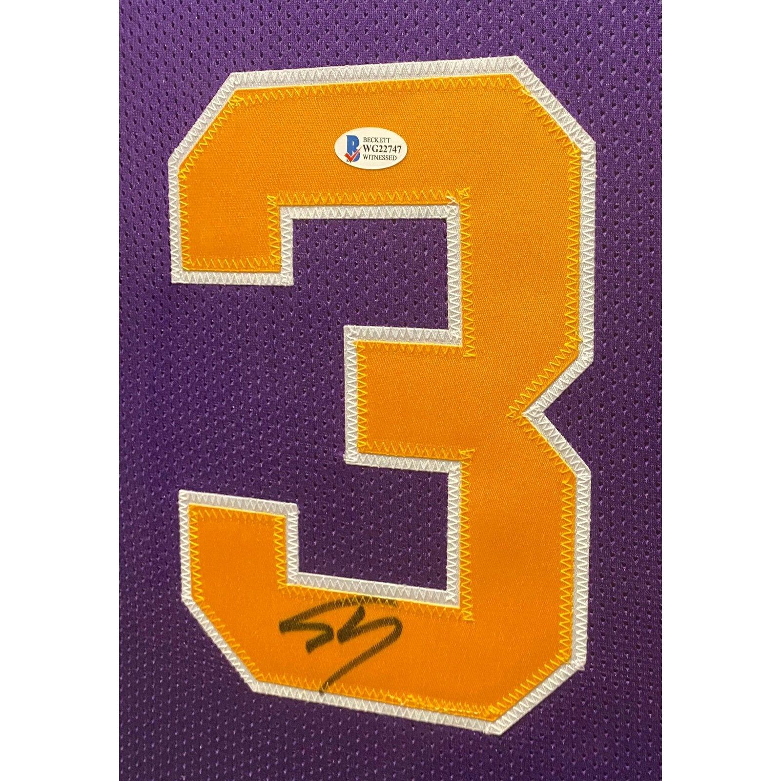 Shop Shaquille Shaq O'Neal LSU Tigers Signed Gold Custom Jersey