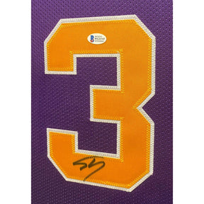 Shaq Framed Signed Jersey LSU Lousiana State Beckett Autographed Shaquille O'Neal