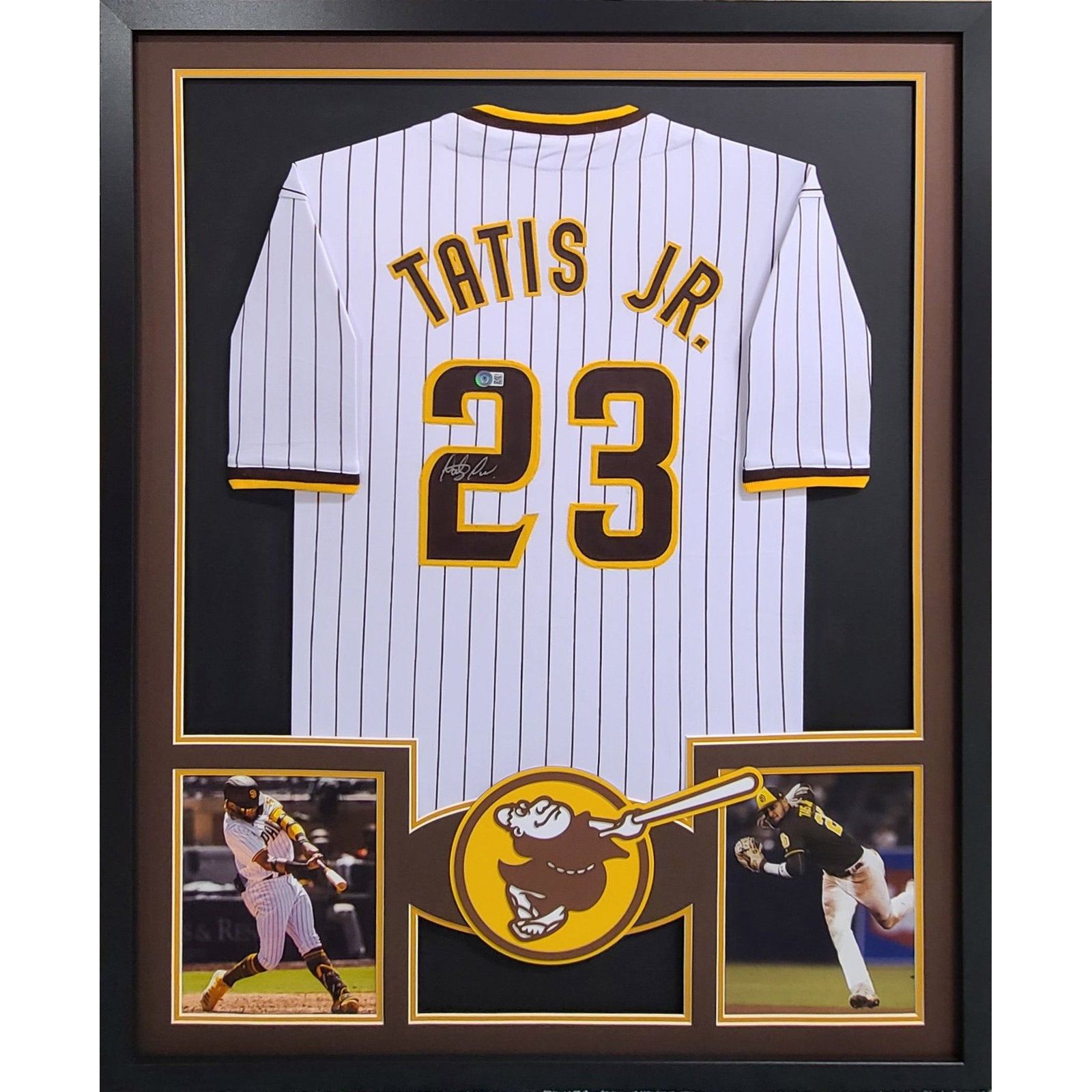 Fernando Tatis Jr. Signed Framed Jersey Beckett Autographed San Diego Padres