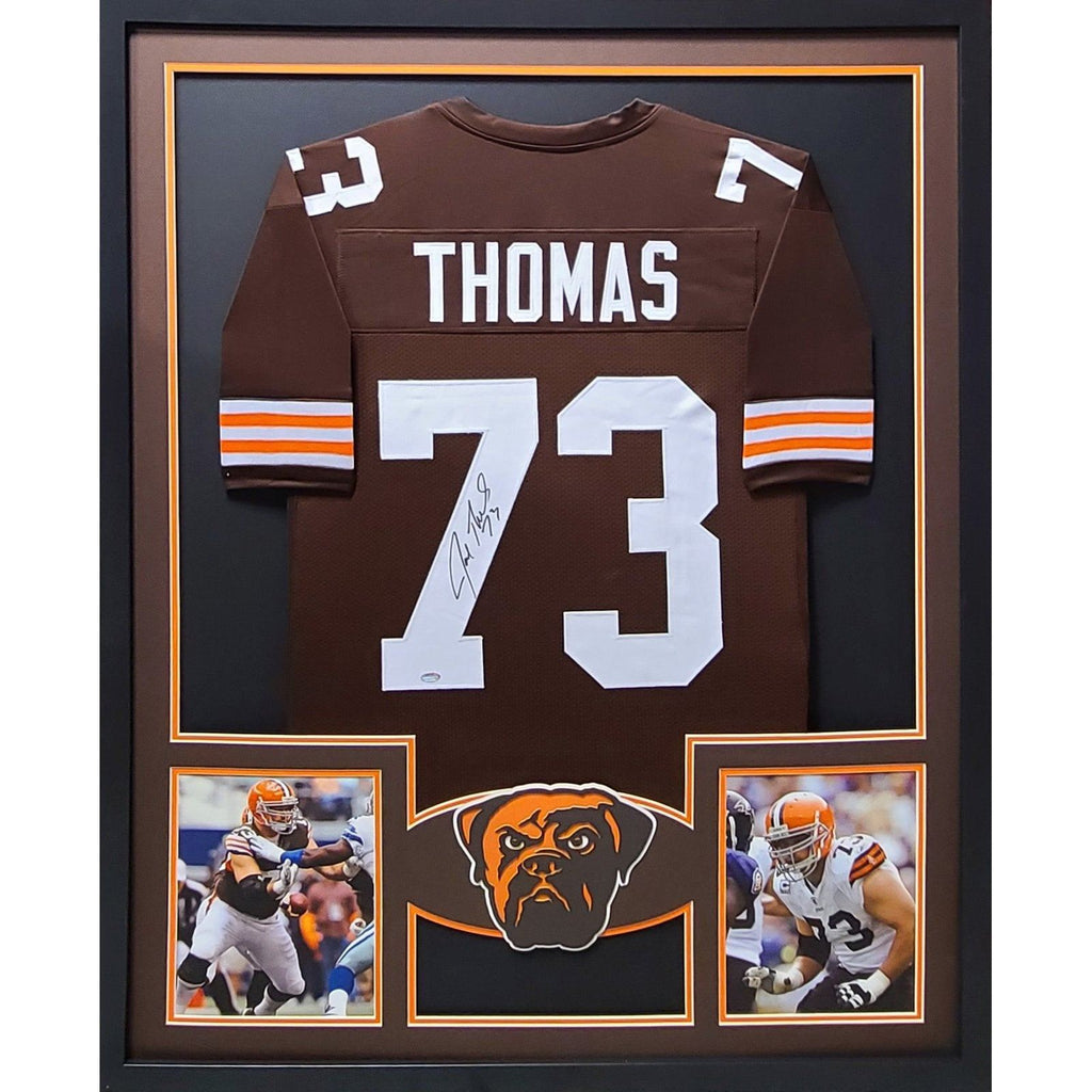 Joe Thomas Cleveland Browns Autographed 16 x 20 vs Jets