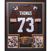 Joe Thomas Cleveland Browns Signed Autographed Brown #73 Jersey JSA –