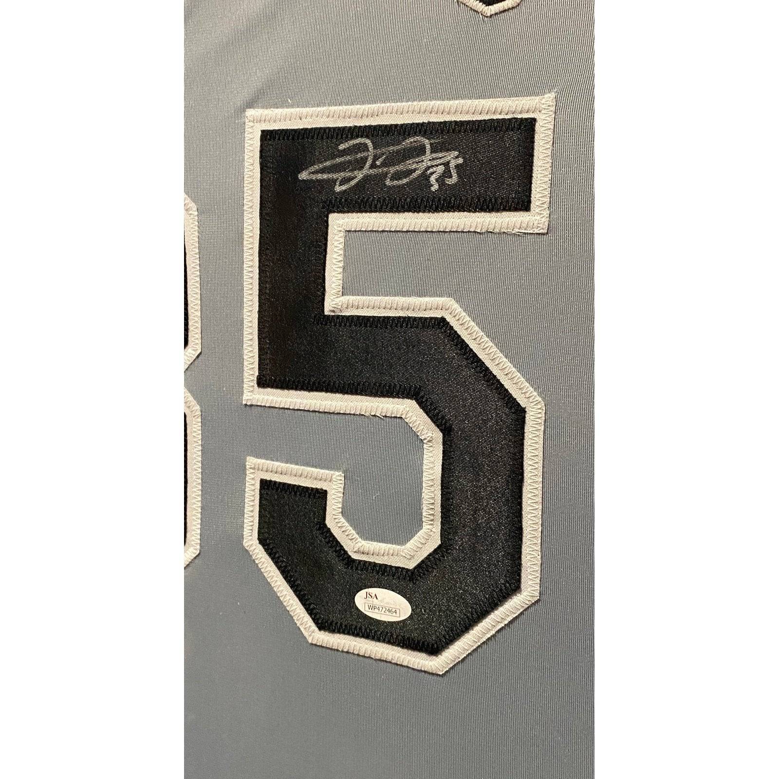 Frank Thomas Framed Jersey JSA Autographed Signed Chicago White Sox