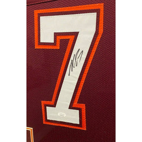 Michael Vick Framed Jersey JSA Autographed Signed Virginia Tech VT