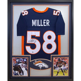 Von Miller Framed Jersey Beckett Autographed Signed Denver Broncos