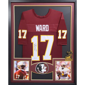 Charlie Ward Framed Signed Jersey PSA/DNA Autographed Florida State