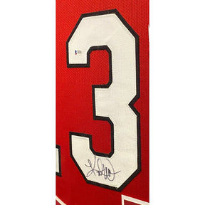 Kurt Warner Signed Framed Jersey Beckett BAS Autographed Arizona Cardinals